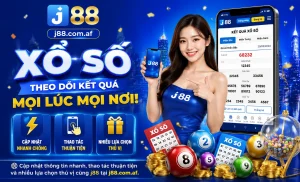 j88 Xổ Số giao diện kết quả
